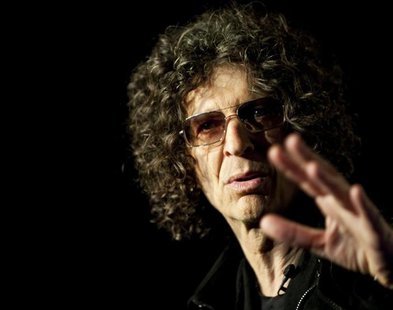 Radio/TV personality Howard Stern speaks during an "America's Got Talent" news conference in New York City May 10, 2012. REUTERS/Stephen Che Radio/TV personality Howard Stern speaks during an "America's Got Talent" news conference in New York City May 10, 2012. REUTERS/Stephen Che