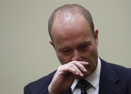 Former BayernLB Chief Risk Officer Gerhard Gribkowsky wipes his nose while arriving in a courtroom in Munich June 27, 2012. Gribkowsky, who Former BayernLB Chief Risk Officer Gerhard Gribkowsky wipes his nose while arriving in a courtroom in Munich June 27, 2012. Gribkowsky, who