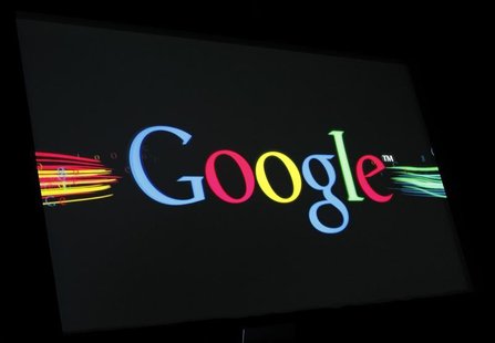 The Google Inc logo is projected on a screen during the unveiling of "Google Instant" at a news conference in San Francisco, California Sept The Google Inc logo is projected on a screen during the unveiling of "Google Instant" at a news conference in San Francisco, California Sept