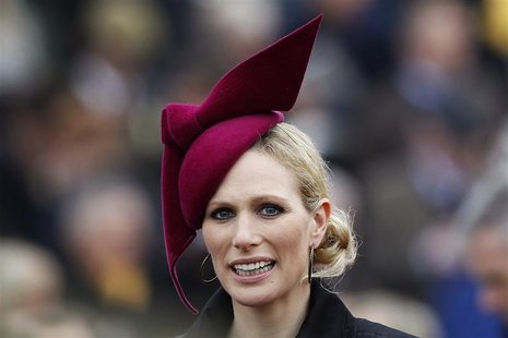Britain's Zara Phillips, granddaughter of Queen Elizabeth, attends the Cheltenham Festival horse racing meet in Gloucestershire, western Eng Britain's Zara Phillips, granddaughter of Queen Elizabeth, attends the Cheltenham Festival horse racing meet in Gloucestershire, western Eng