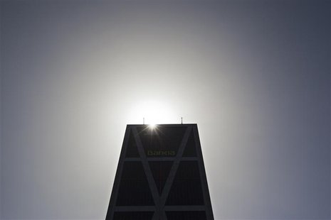 The headquarters of Spain's lender bank Bankia is seen in Madrid June 29, 2012. REUTERS/Susana Vera The headquarters of Spain's lender bank Bankia is seen in Madrid June 29, 2012. REUTERS/Susana Vera