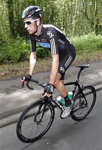 Sky Pro Cycling rider Bradley Wiggins of Britain cycles during a training ride ahead of the 99th Tour de France cycling race in Liege, June Sky Pro Cycling rider Bradley Wiggins of Britain cycles during a training ride ahead of the 99th Tour de France cycling race in Liege, June