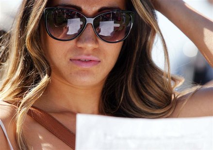 Chelsea Bair reads a declaration of independence from Mormonism during a mass resignation of Mormons from The Church of Jesus Christ of Latt Chelsea Bair reads a declaration of independence from Mormonism during a mass resignation of Mormons from The Church of Jesus Christ of Latt