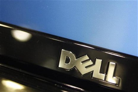 A Dell computer logo is seen on a laptop at Best Buy in Phoenix, Arizona, February 18, 2010. REUTERS/Joshua Lott A Dell computer logo is seen on a laptop at Best Buy in Phoenix, Arizona, February 18, 2010. REUTERS/Joshua Lott