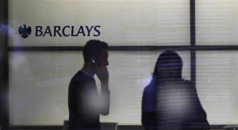 People walk inside Barclays Bank's headquarters in the financial district of Canary Wharf, east London, July 3, 2012. Barclays Plc Chief Exe People walk inside Barclays Bank's headquarters in the financial district of Canary Wharf, east London, July 3, 2012. Barclays Plc Chief Exe