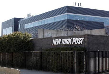 The New York Post printing plant is seen in the Bronx borough of New York, November 17, 2009. REUTERS/Chip East The New York Post printing plant is seen in the Bronx borough of New York, November 17, 2009. REUTERS/Chip East