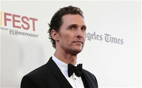 Cast member Matthew McConaughey poses at the premiere of "Magic Mike" during the closing night of the Los Angeles Film Festival at the Regal Cast member Matthew McConaughey poses at the premiere of "Magic Mike" during the closing night of the Los Angeles Film Festival at the Regal