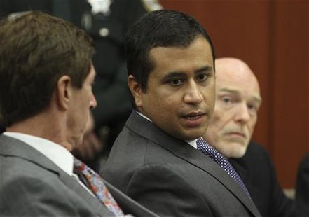 George Zimmerman (C) appears, along with his attorney Mark O'Mara (L), in front of Circuit Judge Kenneth R. Lester for a bond hearing at the George Zimmerman (C) appears, along with his attorney Mark O'Mara (L), in front of Circuit Judge Kenneth R. Lester for a bond hearing at the