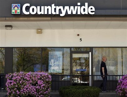 A Countrywide branch location is seen in Burlington, Massachusetts May 5, 2008. REUTERS/Brian Snyder A Countrywide branch location is seen in Burlington, Massachusetts May 5, 2008. REUTERS/Brian Snyder