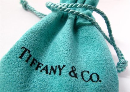Jewelry packaging from Tiffany & Co. is shown in this illustration photograph taken in Encinitas, California March 19, 2012. REUTERS/ Mike B Jewelry packaging from Tiffany & Co. is shown in this illustration photograph taken in Encinitas, California March 19, 2012. REUTERS/ Mike B