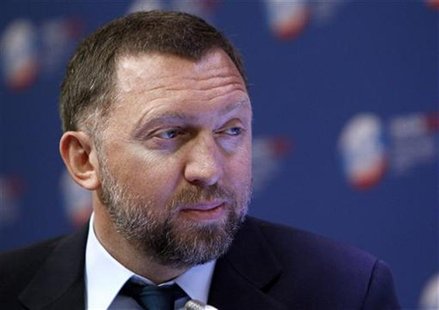 Russian tycoon Oleg Deripaska takes part in a discussion meeting at the St. Petersburg International Economic Forum in St. Petersburg, June Russian tycoon Oleg Deripaska takes part in a discussion meeting at the St. Petersburg International Economic Forum in St. Petersburg, June