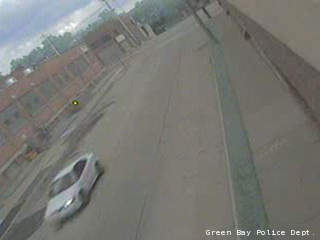 A surveillance photo of the vehicle believed to be involved in a fatal hit-and-run crash Sunday on Main Street. A surveillance photo of the vehicle believed to be involved in a fatal hit-and-run crash Sunday on Main Street.