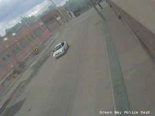 A surveillance photo of the vehicle believed to be involved in a fatal hit-and-run crash Sunday on Main Street. A surveillance photo of the vehicle believed to be involved in a fatal hit-and-run crash Sunday on Main Street.