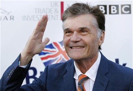 Actor Fred Willard poses at the Royal Wedding-themed champagne launch of BritWeek at the British Consul General's official residence in Los Actor Fred Willard poses at the Royal Wedding-themed champagne launch of BritWeek at the British Consul General's official residence in Los
