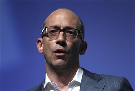 Twitter's CEO Dick Costolo gestures during a conference at the Cannes Lions in Cannes June 20, 2012. Cannes Lions is the International Festi Twitter's CEO Dick Costolo gestures during a conference at the Cannes Lions in Cannes June 20, 2012. Cannes Lions is the International Festi