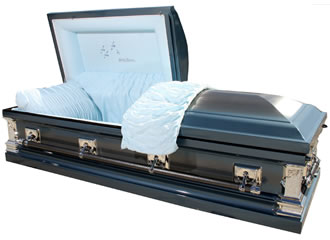 Casket (courtesy of Northwoods Casket Company) Casket (courtesy of Northwoods Casket Company)