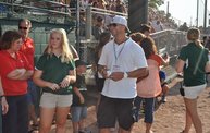 Belky's 1st pitch at the Woodchucks game 7 16 12 5