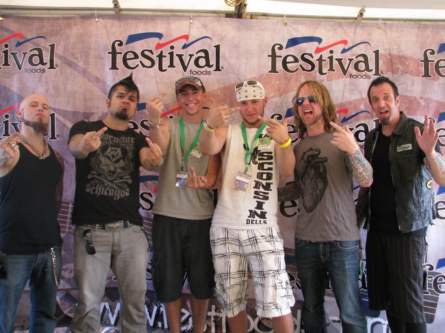 Drowning Pool Meet and Greet