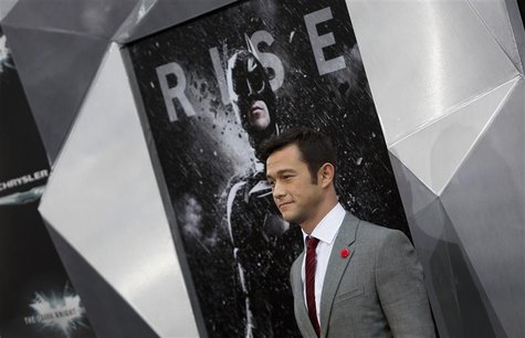 Cast member Joseph Gordon-Levitt attends the world premiere of the movie "The Dark Knight Rises" in New York July 16, 2012. REUTERS/Andrew K Cast member Joseph Gordon-Levitt attends the world premiere of the movie "The Dark Knight Rises" in New York July 16, 2012. REUTERS/Andrew K