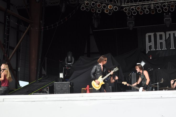 Throwing down HARD at Rock Fest