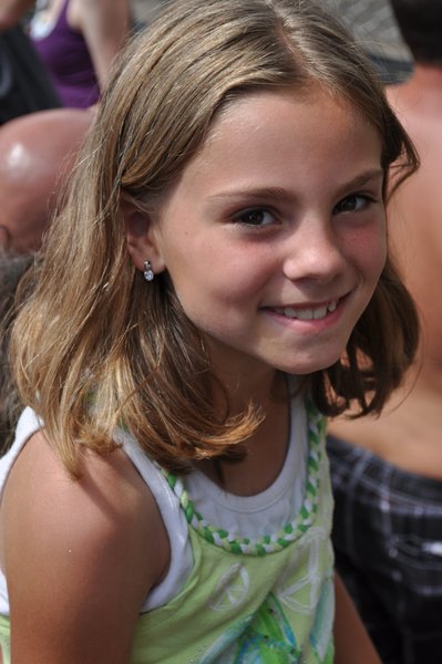 The kids were out for a Saturday at Rock Fest