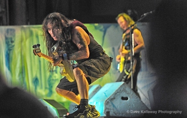 Steve Harris..bass player for Iron Maiden..founded Iron Maiden..still letting 'er rip Saturday for Rockfest 2012 with WIFC!!!