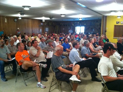Town Of Sherman Residents Gather Tuesday Night Town Of Sherman Residents Gather Tuesday Night