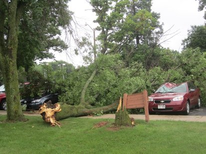 Storms Cause Damage in Wisconsin Storms Cause Damage in Wisconsin