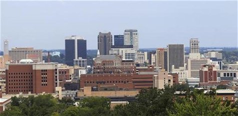 A general view of the city of Birmingham, Alabama, August 9, 2011. REUTERS/Marvin Gentry A general view of the city of Birmingham, Alabama, August 9, 2011. REUTERS/Marvin Gentry