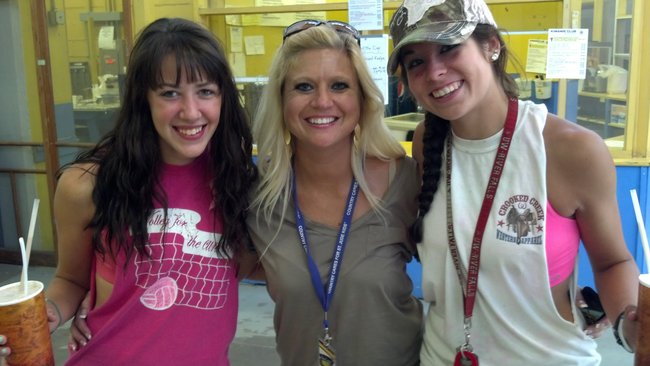 Vanessa Ryan with listeners