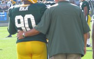 Following Mark Daniels at Packers Training Camp 17