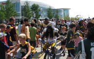 Following Mark Daniels at Packers Training Camp 28