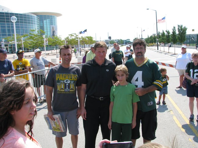 Mark Murphy meets fans