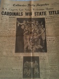 Coldwater High wins 1949 State Basketball title Coldwater High wins 1949 State Basketball title