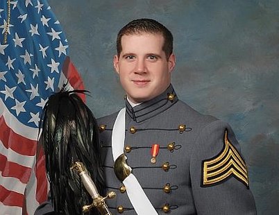 First Lt. Todd Lambka in his dress uniform from West Point First Lt. Todd Lambka in his dress uniform from West Point