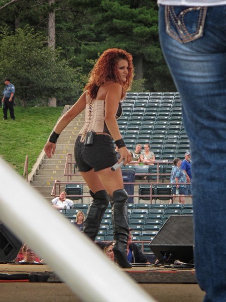Rockin' "with boots!"