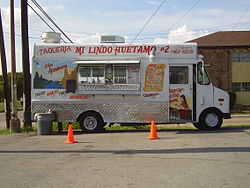 Taco Truck, the kind of mobile food operation that the ordinance addresses. Taco Truck, the kind of mobile food operation that the ordinance addresses.