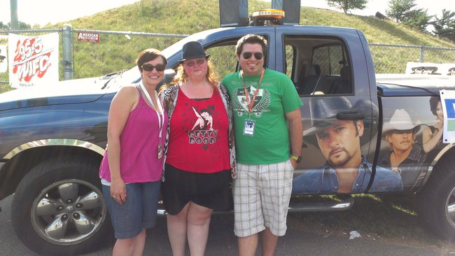 Nikki, Rockin' Mama and Greg Adams