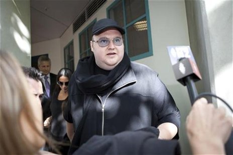 Megaupload founder Kim Dotcom leaves the High Court in Auckland February 28, 2012. REUTERS/Gino Demeer Megaupload founder Kim Dotcom leaves the High Court in Auckland February 28, 2012. REUTERS/Gino Demeer