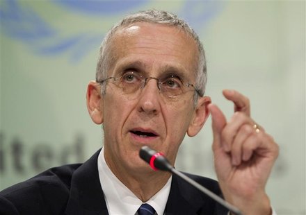 U.S. Envoy for Climate Change Todd Stern speaks during a news conference at the Conference of the Parties (COP17) of the United Nations Clim U.S. Envoy for Climate Change Todd Stern speaks during a news conference at the Conference of the Parties (COP17) of the United Nations Clim
