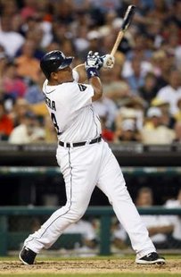 Detroit Tigers 3B Miguel Cabrera, who drove in three runs in Detroit's 6-5 win over NY on Tuesday, August 7, 2012. Detroit Tigers 3B Miguel Cabrera, who drove in three runs in Detroit's 6-5 win over NY on Tuesday, August 7, 2012.