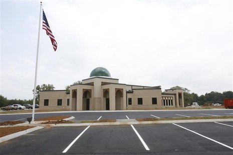 A general view shows the U.S. flag in front of the newly opened Islamic Center of Murfreesboro in Murfreesboro, Tennessee August 10, 2012. R A general view shows the U.S. flag in front of the newly opened Islamic Center of Murfreesboro in Murfreesboro, Tennessee August 10, 2012. R