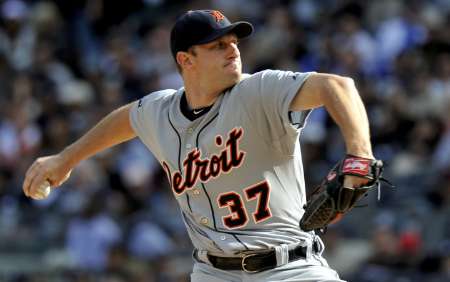 Detroit Tigers pitcher Max Scherzer, who threw 6 strong innings in a 6-2 win over Texas on Friday, August 10, 2012. Detroit Tigers pitcher Max Scherzer, who threw 6 strong innings in a 6-2 win over Texas on Friday, August 10, 2012.