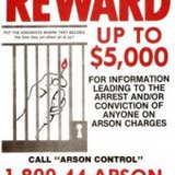 Arson reward available for information on who may have set the fire at the old mill. Arson reward available for information on who may have set the fire at the old mill.