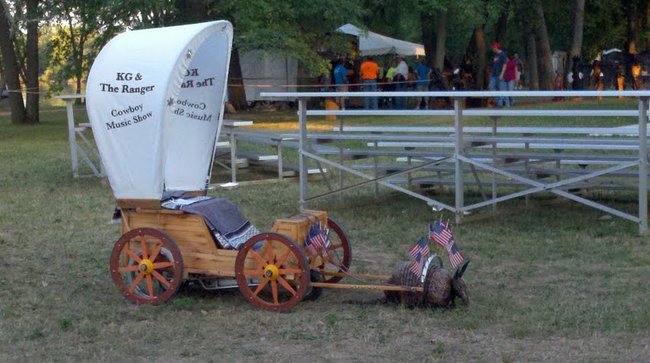 The 2012 Mosinee Log Jam.