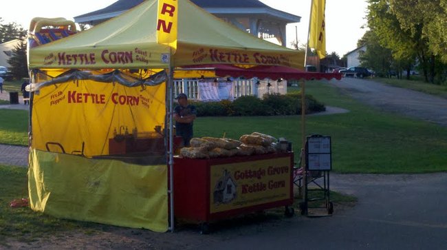 Kettle Corn at the 2012 Mosinee Log Jam.