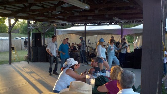 Dancers at the 2012 Mosinee Log Jam.