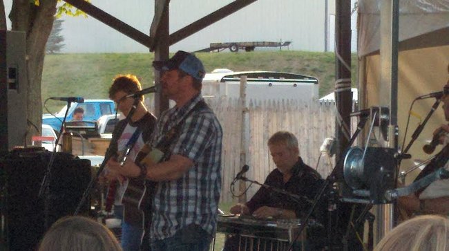 Live music at the 2012 Mosinee Log Jam.