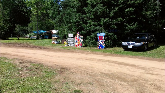 Decorated Campsite