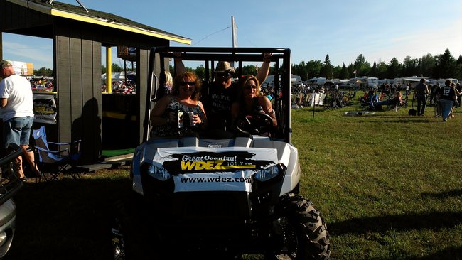 Thanks Country Sports in Wisconsin Rapids for the Awesome Ride!! Polaris Ranger Crew comes equipped with 4 seat belts thank goodness!